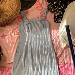 Body con baby blue dress